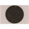Image 2 : 1840 MAJOR GENERAL W.H. HARRISON CAMPAIGN TOKEN