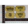 Image 1 : 4-POKEMON ALUMINUM DOG TAGS WITH ACRYLIC