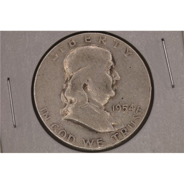 1954 SILVER FRANKLIN HALF DOLLAR