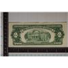 Image 2 : 1953-B US $2 RED SEAL STAR NOTE, CRISP XF-AU