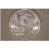 Image 1 : 1 TROY OZ .999 FINE SILVER UNC ROUND "THE AZTEC"