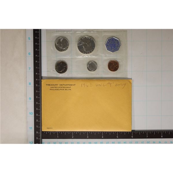 1962 US SILVER PROOF SET (WITH BOX)