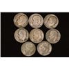 1949-P/D/S, 1955-P/D/S & 1960-P & D SILVER ROSY