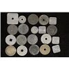 20 ASSORTED METAL STATE TAX TOKENS: MISSOURI,