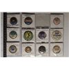 11 ASSORTED UNION PINBACKS: WAR BONDS, TEAMSTERS