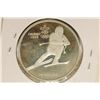 1985 CANADA SILVER PF LIKE $20 CALGARY OLYMPICS