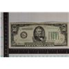 1934 US GREEN SEAL $50 NOTE DECENT SHAPE FOR