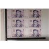 6-XF+-CU ISRAEL-1978 ONE SHEKEL BILLS