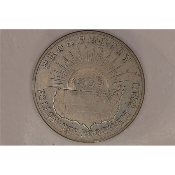 1933 ROOSEVELT LUCKY TILLICUM TOKEN
