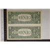 Image 2 : 2-US $1 FRN STAR NOTES BOTH CRISP UNC: 1981 & 2001