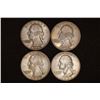 1956, 56-D, 58 & 58-D WASHINGTON SILVER QUARTERS