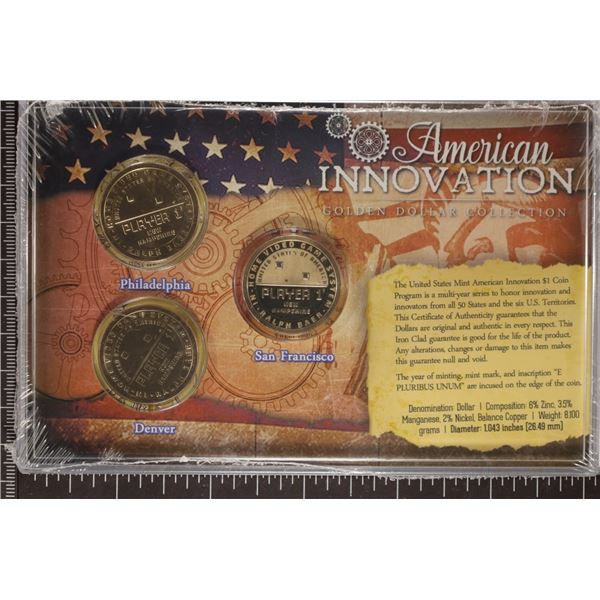 2021-P/D/S NEW HAMPSHIRE INNOVATION 3 COIN SET