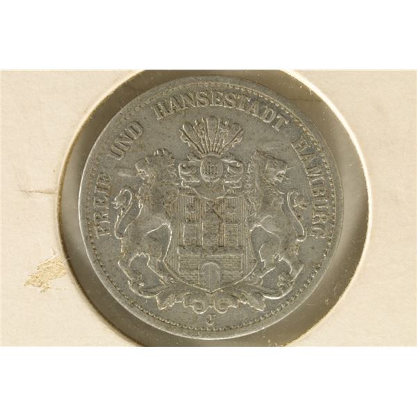 1923 GERMAN 200000 MARK NOTGELD HAMBURG