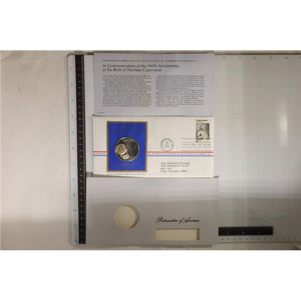 APPROX. .8 OZ. PF STERLING SILVER POSTMASTERS OF