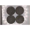 Image 2 : 1940, 1942 & 2-1943 GERMAN 1 PFENNIG COINS WITH