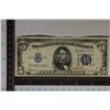 1934 US $5 SILVER CERTIFICATE BLUE SEAL