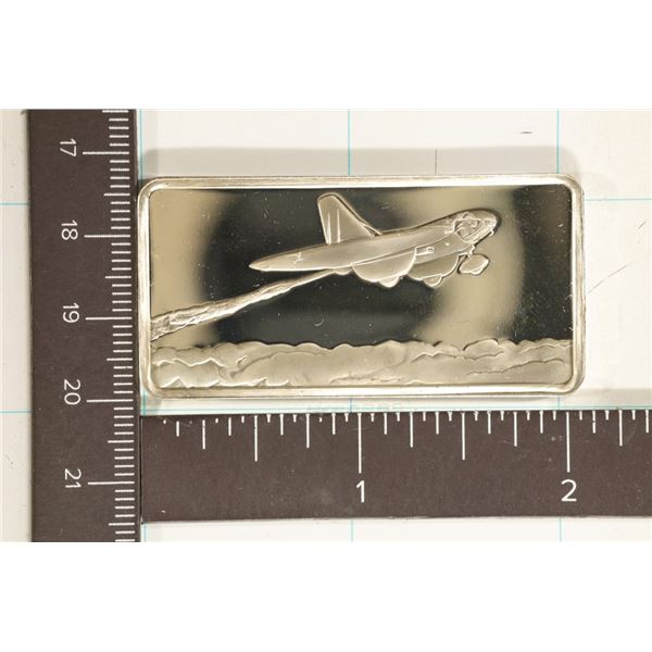 1.03 OZ. PF STERLING SILVER AMERICAS 1ST ROCKET