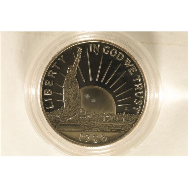 1986-S PROOF LIBERTY HALF DOLLAR
