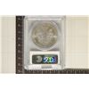 Image 2 : 2012 AMERICAN SILVER EAGLE PCGS MS69 1 OZ. SILVER