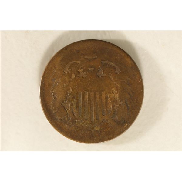 1864 US TWO CENT PIECE