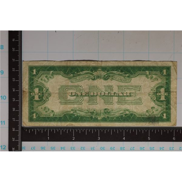 1934 US FUNNY BACK $1 SILVER CERTIFICATE BLUE SEAL