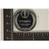 Image 2 : .52 OZ. STERLING SILVER WYOMING PROOF ROUND