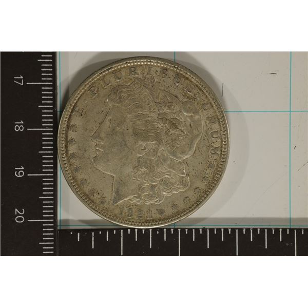 1921-D MORGAN SILVER DOLLAR