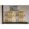 Image 1 : 5-1992 ESTONIA BILLS: 4-1 KROON & 1-2 KROON