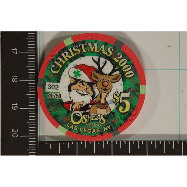 CHRISTMAS 2000 OSHEAS CASINO LAS VEGAS, NEVADA
