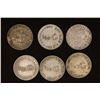 Image 1 : 6-NEDERLANDS SILVER 1/10 GULDEN COINS: 1944 AND