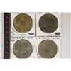 Image 1 : 4-$1 METAL CASINO TOKENS: WHITE CLOUD CASINO