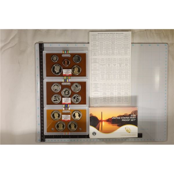 2015 US PROOF SET (WITH BOX) NGC GEM PF 1ST DAY