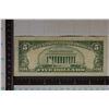 Image 2 : 1963-A US $5 STAR NOTE FRN GREEN SEAL XF+