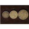 Image 1 : 3-AUSTRALIA SILVER COINS: 1934-3 PENCE, 1958-6