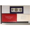 Image 2 : 1976 SILVER 3 COIN US BICENTENNIAL UNC SET WITH