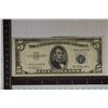 Image 1 : STAR NOTE 1953 US $5 SILVER CERTIFICATE BLUE SEAL