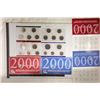 Image 2 : 2000 US MINT SET (UNC) P/D (WITH ENVELOPES) AND