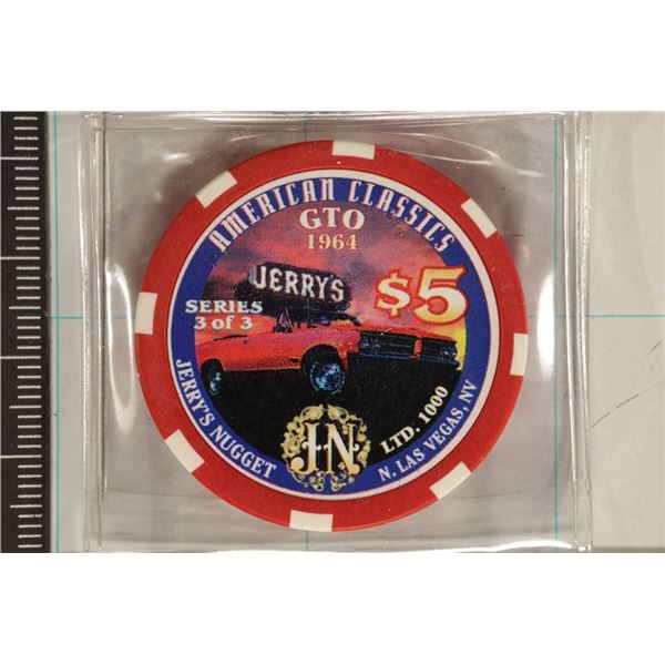 JERRY'S NUGGET AMERICAN CLASSICS $5 GTO 1964
