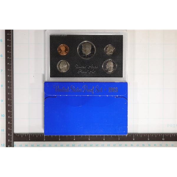 1983 US PROOF SET (WITH BOX)