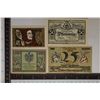 Image 1 : 4-CRISP UNC GERMAN NOTGELDS: 2-10, 1-25 & 1-50