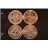Image 2 : 4-1 OZ. COPPER UNC ROUNDS: REDHORSE OF WAR,