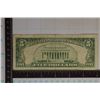 Image 2 : 1963 US STAR NOTE RED SEAL $5 NOTE 02188157A