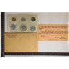 1961 US SILVER PROOF SET (WITH ENVELOPE) AND