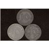 Image 2 : 2-1941 & 1942 GERMAN 10 PFENNIG COINS WITH