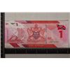 2020 TRINIDAD & TOBAGO $1 POLYMER CRISP UNC