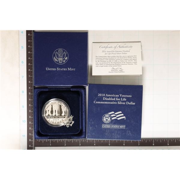 2010-W PF AMERICAN VETERANS DISABLED FOR LIFE