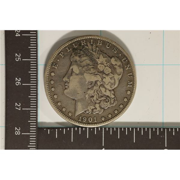 1901-O MORGAN SILVER DOLLAR