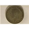 Image 2 : 1928 GREAT BRITAIN SILVER HALF CROWN .2273 OZ.