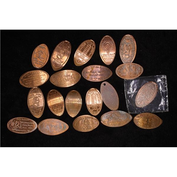 20-ELONGATED CENTS SEE PICTURES