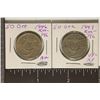 Image 1 : 1946 & 1947 SWEDEN 50 ORES
